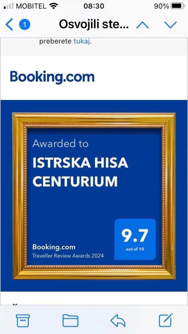 Istrska Hisa Centurium Villa Marezige Exteriör bild